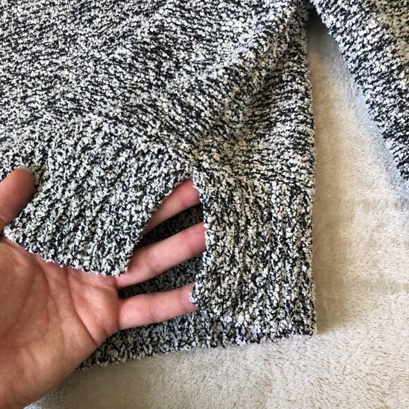 Allsaints Cropped Grey Sweater - Picture 4 of 8